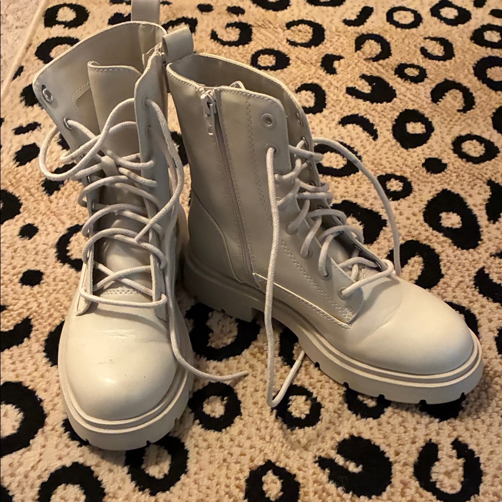 Ivory boots